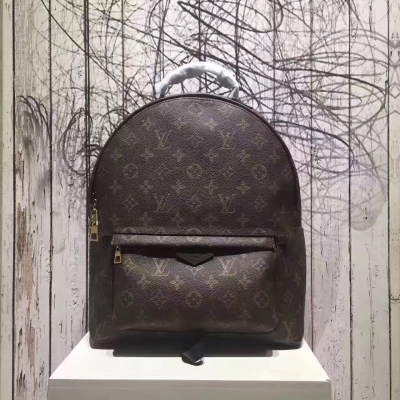 【海外原單】  Lv M41561 老花雙肩包   採用進口歐牙拉鍊（專櫃同步）   臺灣全進口皮料   品質頂杠杠請看實拍    尺寸：28*33*16cm
