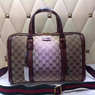 【古奇GUCCI】最新熱賣爆款來了，型號 :381044尺寸：36*23*18材質：杏布配棕色油 蠟皮，全市場最好的貨。?實物拍照，變質 量保證，售後無擔憂，，進口 YKK五金，做工 精細。全網獨家供貨