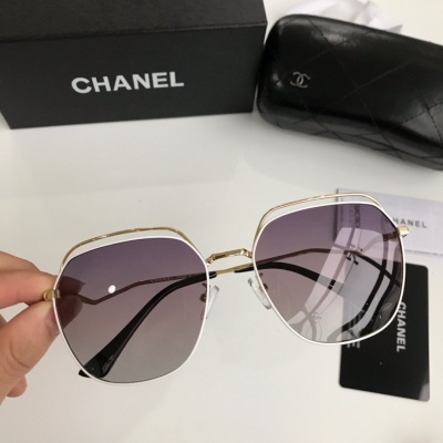 CHANEL香奈兒太陽鏡 CH8631 尺寸：60-17-145新品偏光太陽鏡 個性高品質金屬 簡約隨性超百搭