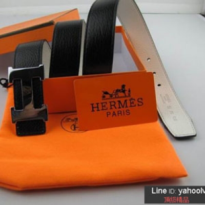 HERmES 愛馬仕 經典H頭 皮帶 H7336