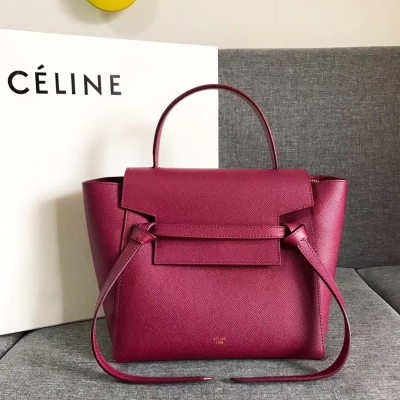 Celine Belt Bag 鯰魚包 BELT BAG 裡的Celine賽琳傳說 全新升級版本，最新穎的百搭包包，原單級別，內外全真皮！Mini 尺寸：23-14-19cm（肩帶長100cm） 小號尺寸：27-16-2