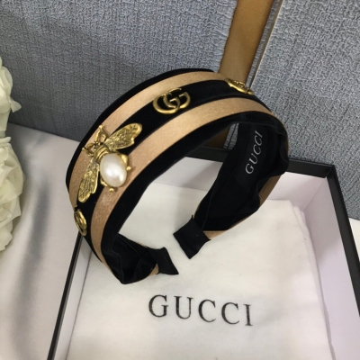 Gucci古馳 最新爆款蜜蜂中古五金髮箍 信我！人手必備的單品 這件必須買洋氣神仙顏值小仙女要收了它，誰戴誰好看 超級好看