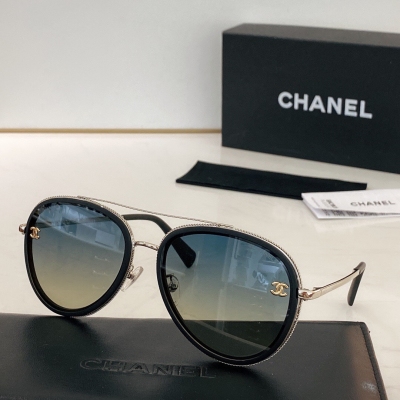 CHANEL香奈兒墨鏡 蛤蟆镜CHANEL CH5508 时尚搭配 连体墨镜 size:59-18-145