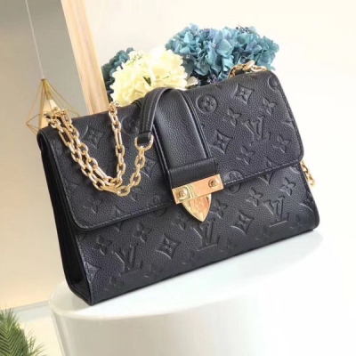 LOUIS VUITTON LV路易威登 M43392 M43393 SAINT SULPICE 小號手袋 採用時尚休閒設計風格的新款St Sulpice由Monogram Empreinte皮革面料