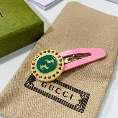 GUCCI古馳 髮夾 永遠是經典 一眼心動專櫃品質