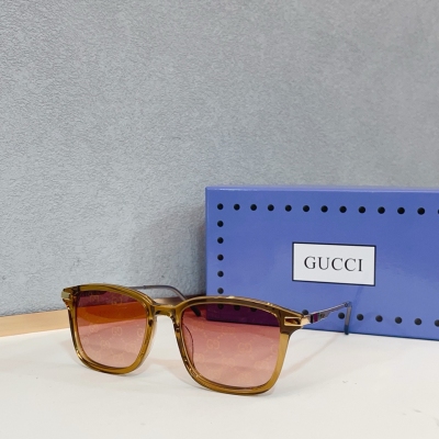 Gucci古馳 墨鏡 2026專櫃新款 MOD：GG2246SK Size：55口19-145